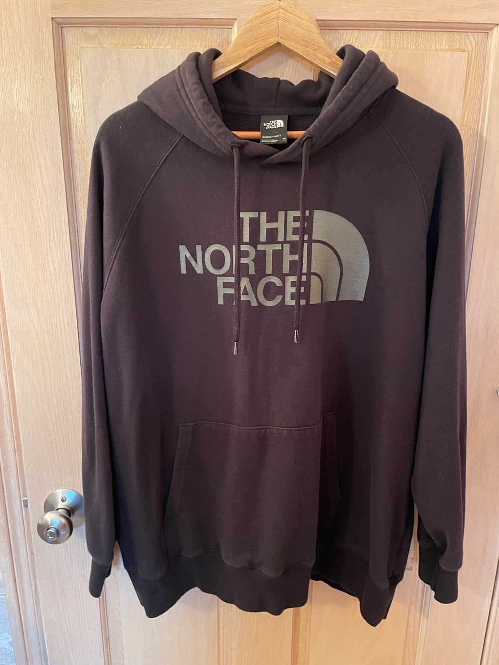 The North Face Women's Black Hoodie with Front Logo
